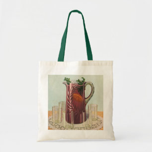 Bolsa Tote Bebidas e Drinks Vintage, Jarra de Sangria