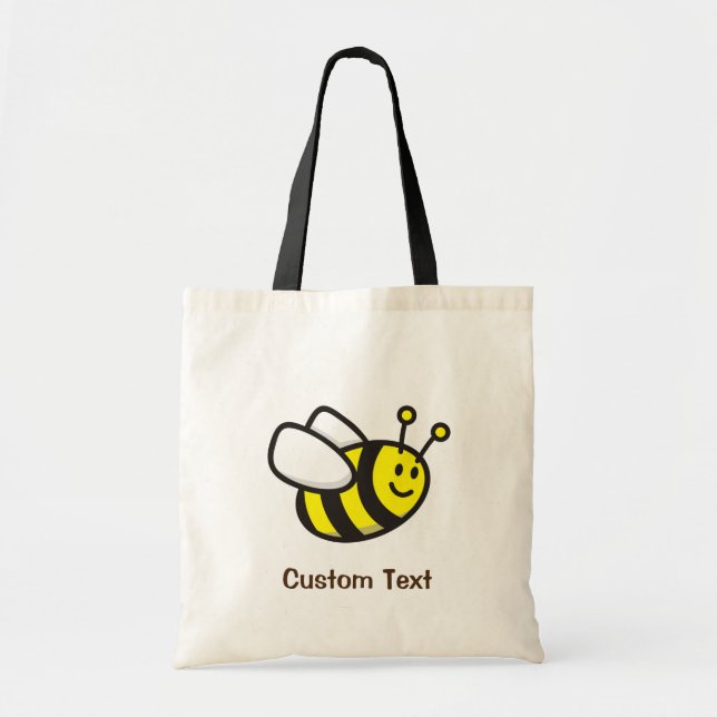 Bolsa Tote Bee Cartoon (Frente)