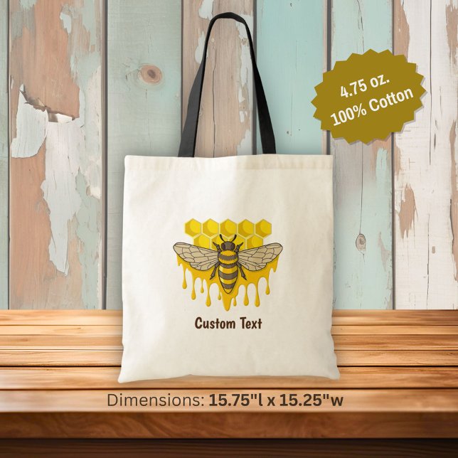Bolsa Tote Bee Hive Honey (Criador carregado)