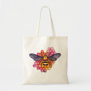 Bolsa Tote Bee Honeycomb