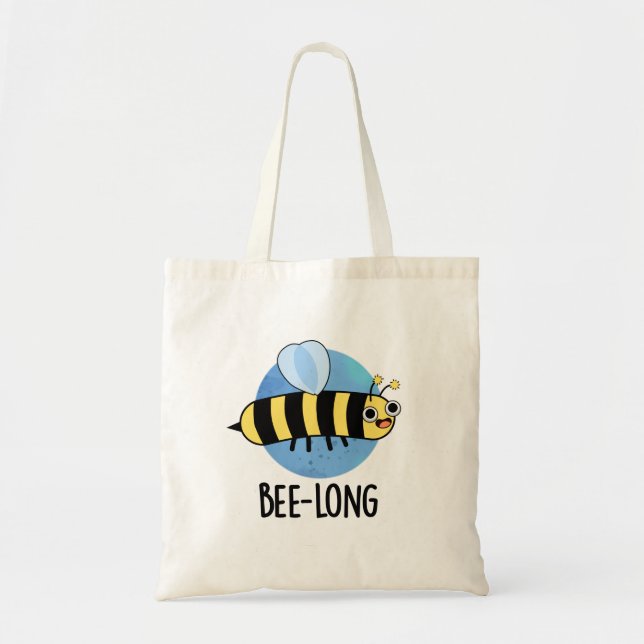 Bolsa Tote Bee-Long Insett Bee Pun (Frente)