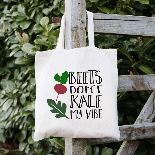 Bolsa Tote Beets não matam minha vibe (Criador carregado)