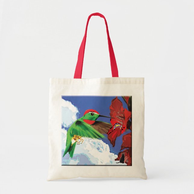 Bolsa Tote Beija-flor (Frente)