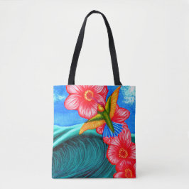 Bolsa Tote Beija-flor Oceano