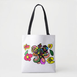 Bolsa Tote Beija-flor relaxa primavera