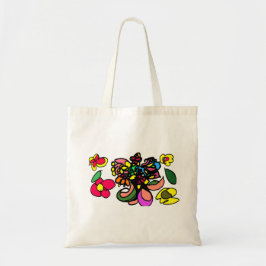 Bolsa Tote Beija-flor relaxa primavera