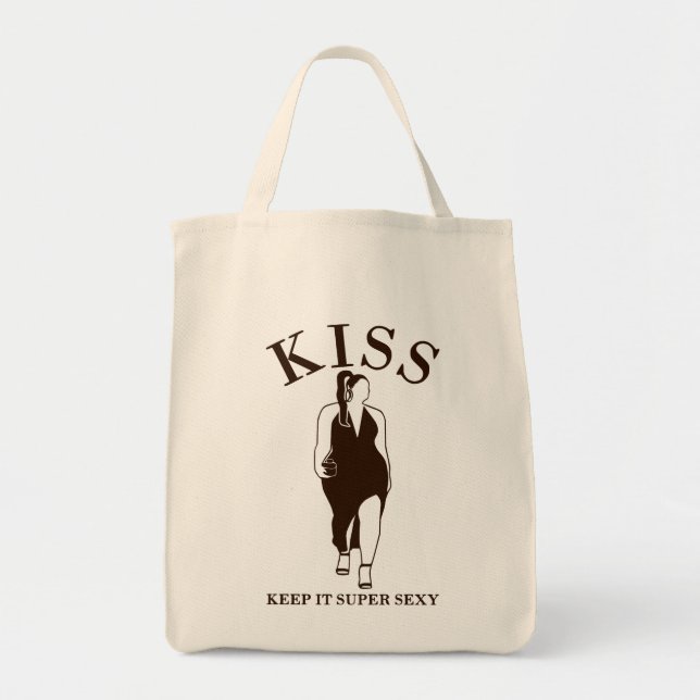 Bolsa Tote BEIJA - Mantenha-O Super Sexy (Frente)