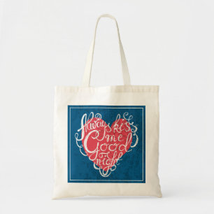 Bolsa Tote Beije-me sempre Goodnight