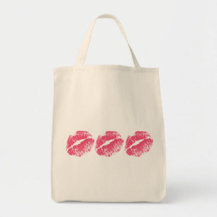 Bolsa Tote Beijo Rosa