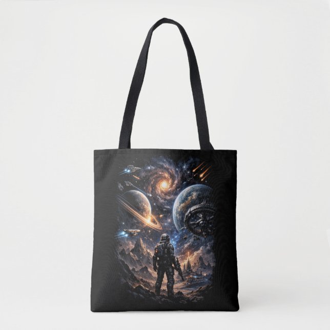 Bolsa Tote Beira da Galáxia (Frente)