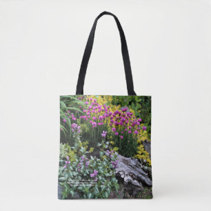 Bolsa Tote Beira do jardim das vegetações rasteira do