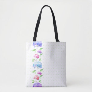 Bolsa Tote Beira sem emenda vertical do teste padrão da