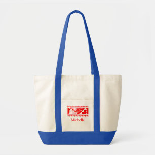 Bolsa Tote Bela Bênçãos em Vermelho