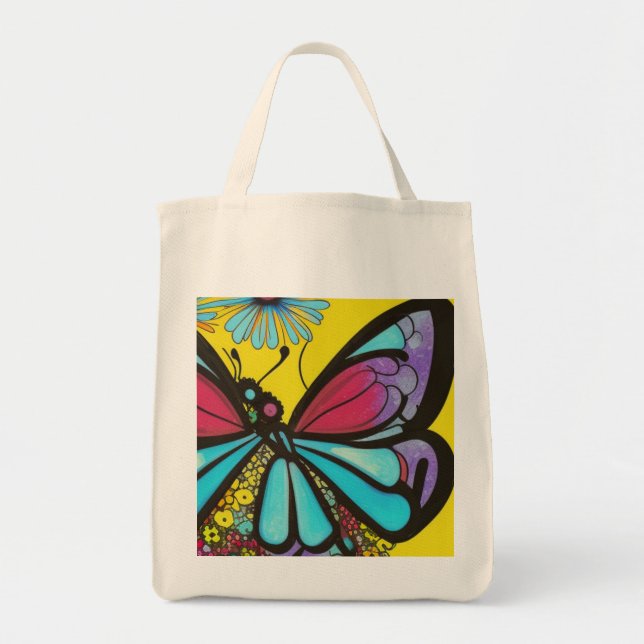 Bolsa Tote Bela Borboleta (Frente)