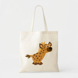 Bolsa Tote Bela Cartoon Andando Hyena