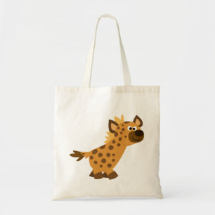 Bolsa Tote Bela Cartoon Andando Hyena