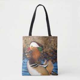 Bolsa Tote Bela Chatty, Pato Mandarim no Pond