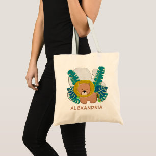 Bolsa Tote Bela Lion Animal Jungle Personalizar