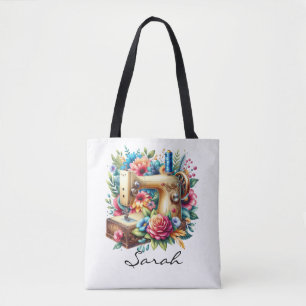 Bolsa Tote Bela Máquina de Costura