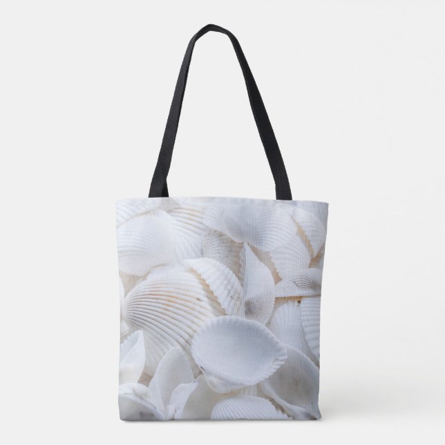 Bolsa Tote Bela Natureza Dos Capilhos Brancos Limpos (Verso)
