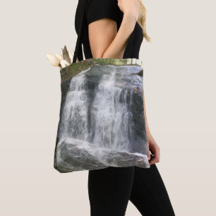 Bolsa Tote Bela Pintura a Óleo da Cachoeira