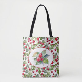 Bolsa Tote Bela Raspberry - Arte aquosa