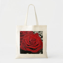 Bolsa Tote Bela Rosa vermelha