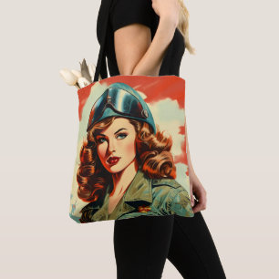 Bolsa Tote Bela Soldado Feminina Retro