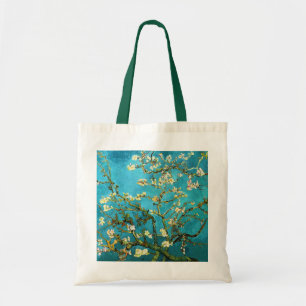 Bolsa Tote Belas artes de florescência da árvore de amêndo