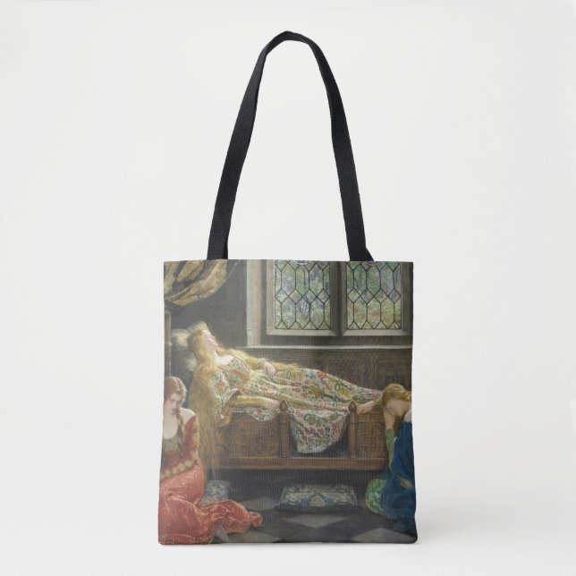 Bolsa Tote Beleza adormecida (por John Collier) (Frente)