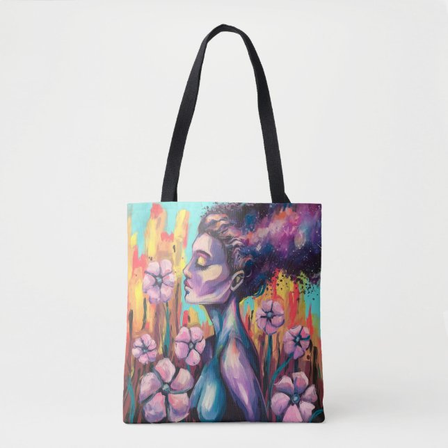 Bolsa Tote Beleza Cósmica (Frente)