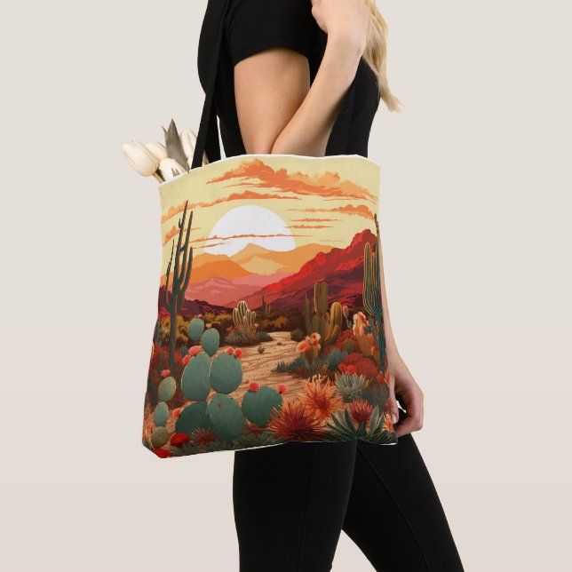 BOLSA TOTE BELEZA DE DESERTO #1 (Close Up)
