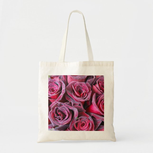 Bolsa Tote Beleza de Veludo (Frente)