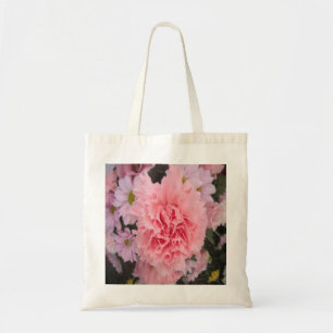 Bolsa Tote Beleza do cravo rosa de mão