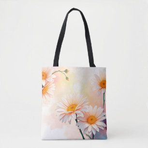 Bolsa Tote Beleza do eterno: Flores no Cheio 🌸 ✨