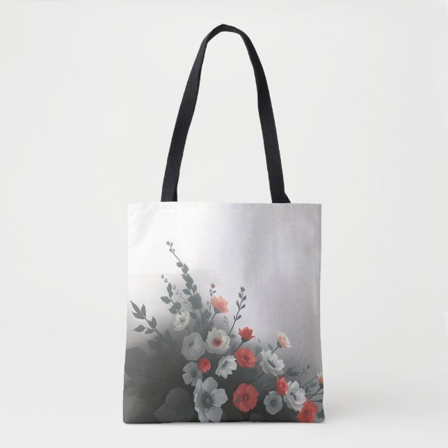Bolsa Tote Beleza do eterno: Flores no Cheio 🌸 ✨ (Frente)