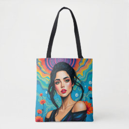 Bolsa Tote Beleza Encantadora com Energia Floral