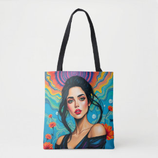 Bolsa Tote Beleza Encantadora com Energia Floral