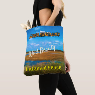 Bolsa Tote Beleza Selvagem Paz Indomada Paisagem Everglades