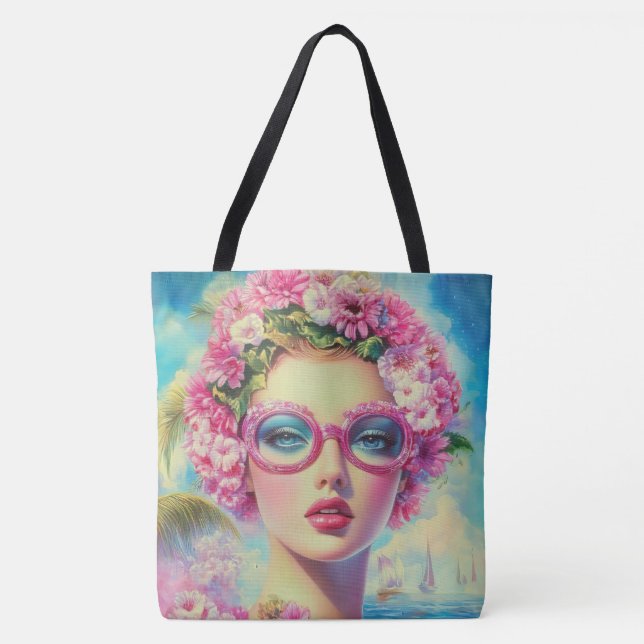 Bolsa Tote Beleza Tropical Retroativa (Frente)