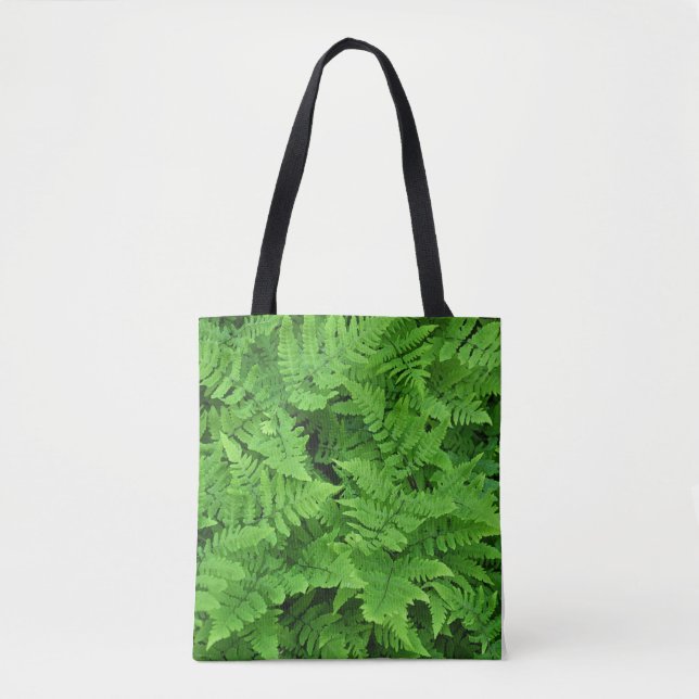 Bolsa Tote Beleza verde (Frente)
