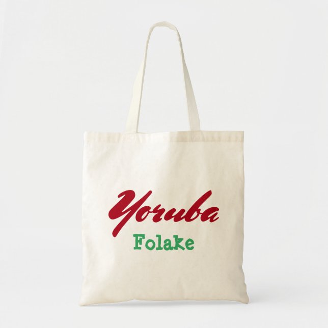 Bolsa Tote Beleza Yoruba (Frente)
