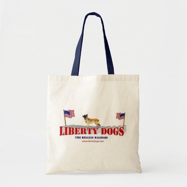 Bolsa Tote Belga Malinois (Frente)