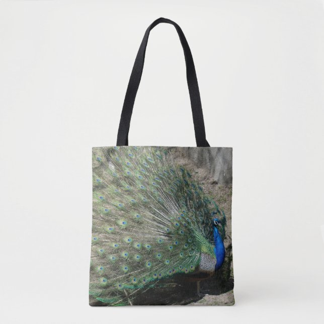 Bolsa Tote Belíssimo Pavão (Frente)