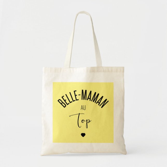 Bolsa Tote Belle maman au top (Frente)