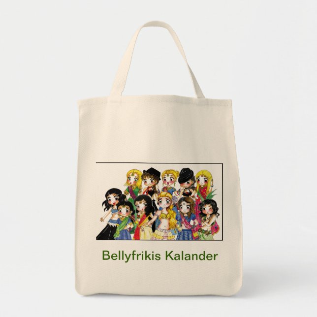 Bolsa Tote Bellyfrikis Kalander 2 (Frente)