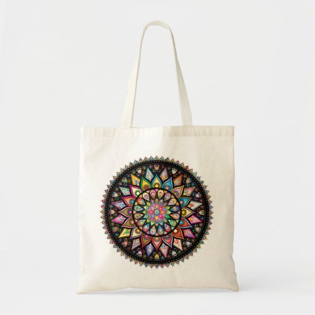 Bolsa Tote belo abstrato mandala-5180247 (Frente)