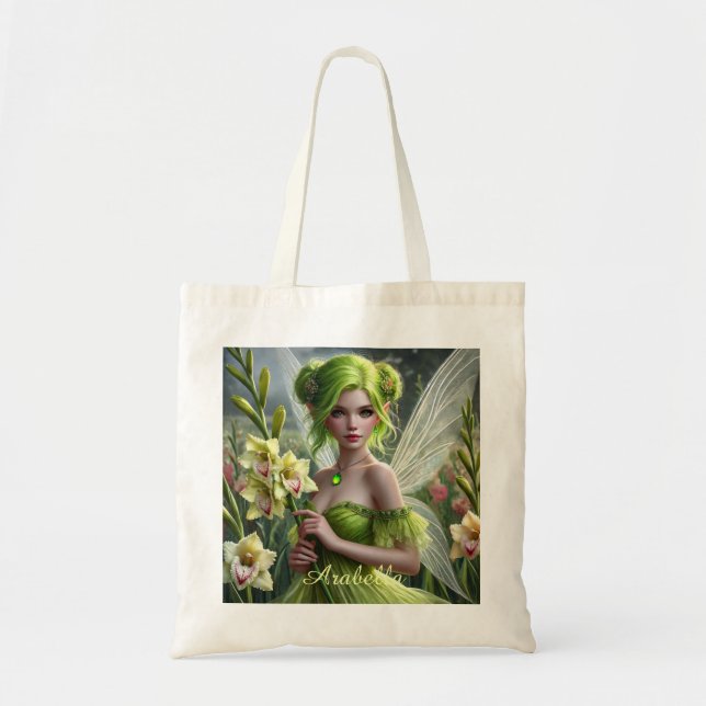 Bolsa Tote Belo August Fairy em Gladioli (Frente)