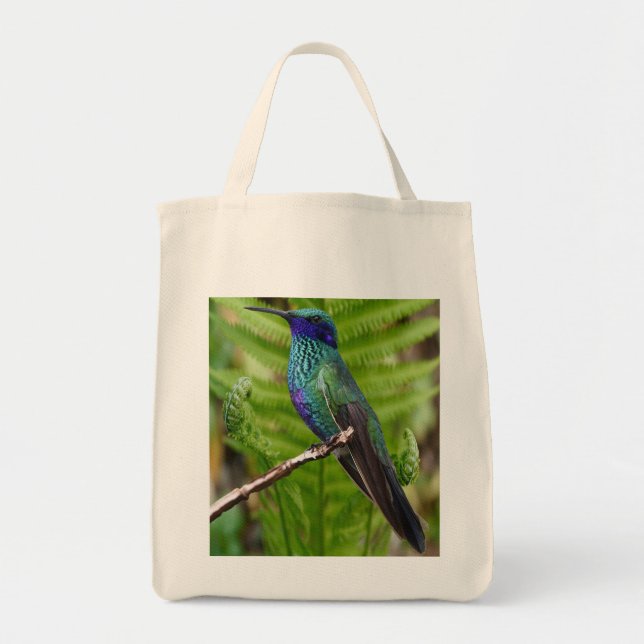 Bolsa Tote Belo Bag Azul-Hummingbird Tote (Frente)