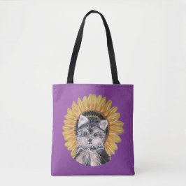 Bolsa Tote Belo Cachorro Yorkie